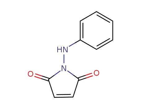 Molecular Structure of 52726-96-2 (1-(phenylamino)-1H-pyrrole-2,5-dione)