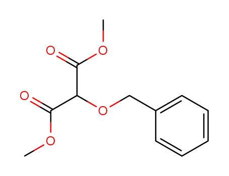 Molecular Structure of 62527-77-9 (Propanedioic acid, (phenylmethoxy)-, dimethyl ester)