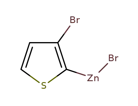 Molecular Structure of 672325-70-1 (3-BROMO-2-THIENYLZINC BROMIDE)