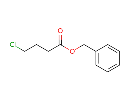 Molecular Structure of 2327-84-6 (Butanoic acid, 4-chloro-, phenylmethyl ester)