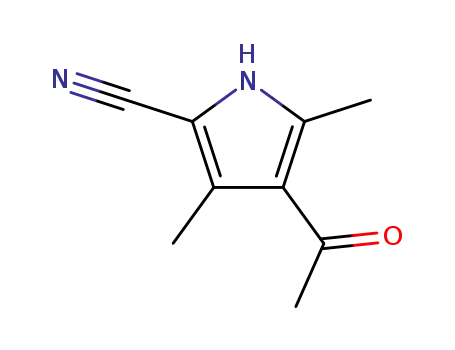 1H-Pyrrole-2-carbonitrile, 4-acetyl-3,5-dimethyl- (9CI)