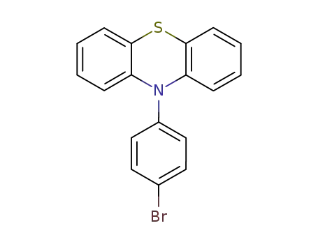 Molecular Structure of 63524-03-8 (10-(4-Bromophenyl)-10H-phenothiazine)