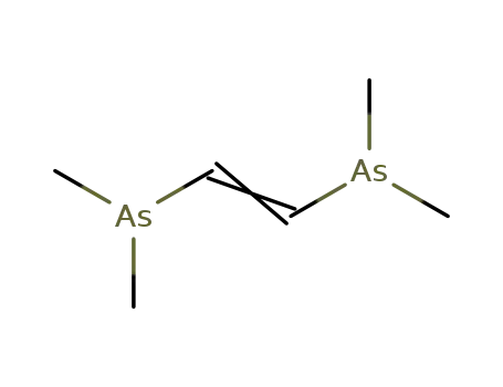 Molecular Structure of 22249-75-8 ([(E)-1,2-Ethenediyl]bis(dimethylarsine))