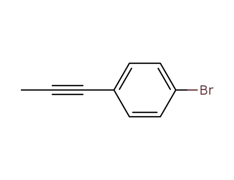 Molecular Structure of 23773-30-0 (1-Bromo-4-(1-propynyl)benzene)