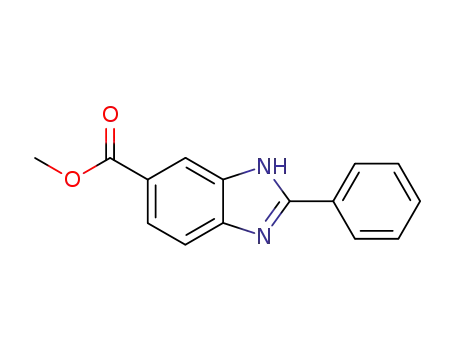 1H-Benzimidazole-5-carboxylic acid, 2-phenyl-, methyl ester