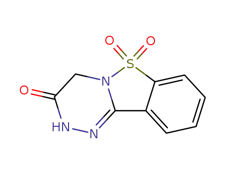 1,2,4-triazino<4.3-b>-1,2-benzoisothiazol-3-one-6,6-dioxide