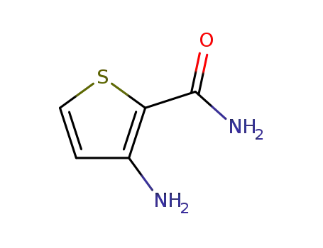 Molecular Structure of 147123-47-5 (3-AMINOTHIOPHENE-2-CARBOXAMIDE)