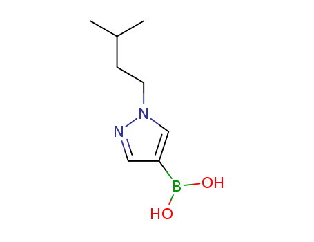 [1-(3-Methylbutyl)-1H-pyrazol-4-yl]boronic acid