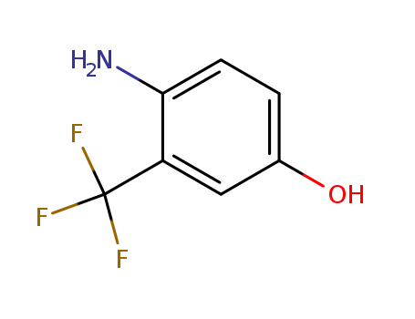 4-Amino-3-(trifluoromethyl)phenol cas  445-04-5