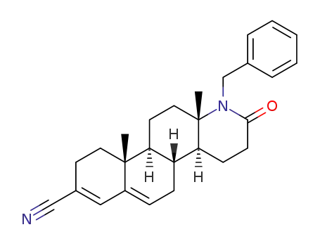 17a-aza-17a-benzyl-3-cyano-17a-homoandrosta-3,5-dien-17-one