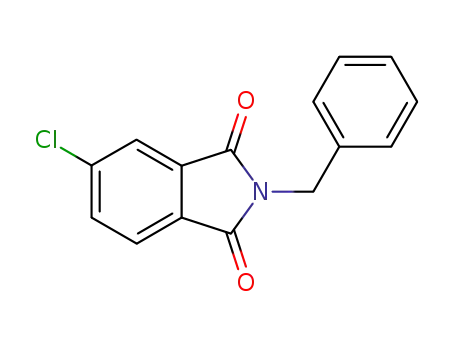 Molecular Structure of 136860-33-8 (2-benzyl-5-chloroisoindolin-1,3-dione)