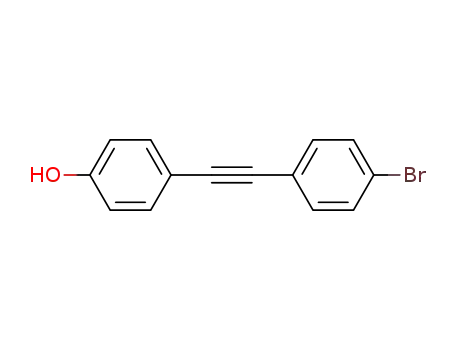Phenol, 4-[(4-bromophenyl)ethynyl]-