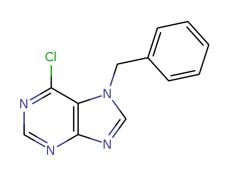 7H-Purine,6-chloro-7-(phenylmethyl)-