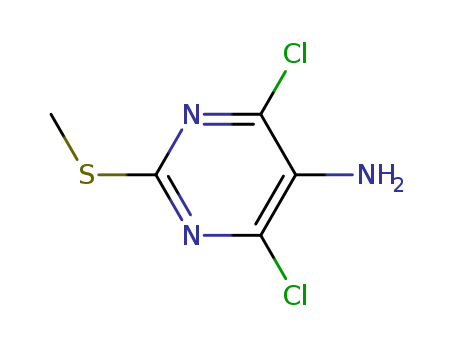 4,6-Dichloro-2-(methylthio)-5-pyrimidineamine(333388-03-7)