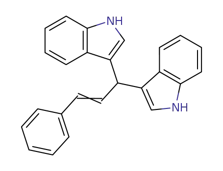 Molecular Structure of 95745-36-1 (3,3'-bisindolyl-1-(2-phenylethylene)methane)