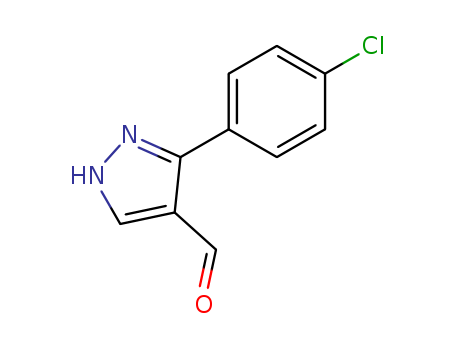 3-(4-Chloro-phenyl)-1H-pyrazole-4-carbaldehyde