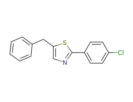 5-benzyl-2-(4-chlorophenyl)thiazole