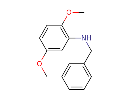 Molecular Structure of 5338-39-6 (N-benzyl-2,5-dimethoxyaniline)