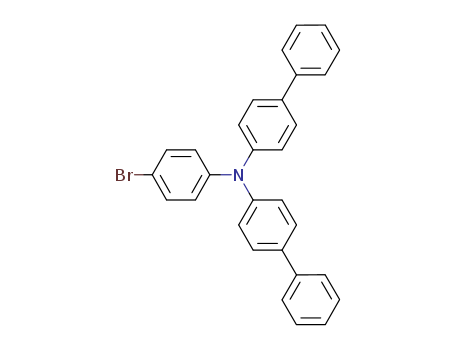 N-(4-bromophenyl)-4-phenyl-N-(4-phenylphenyl)aniline cas no. 499128-71-1 98%