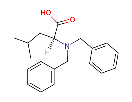 (S)-2-dibenzylamino-4-methylpentanoic acid