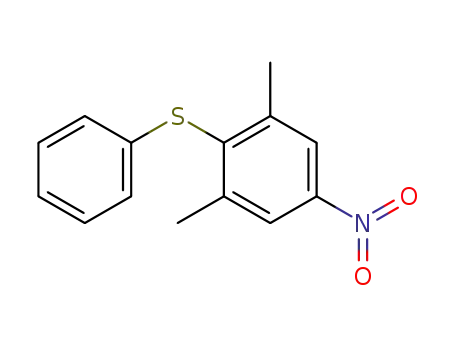 Benzene, 1,3-dimethyl-5-nitro-2-(phenylthio)-