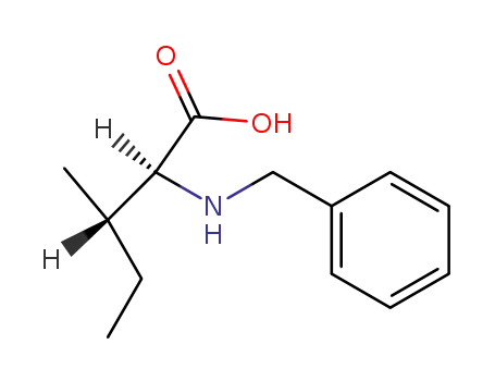 (2S,3S)-2-(benzylamino)-3-methylpentanoic acid