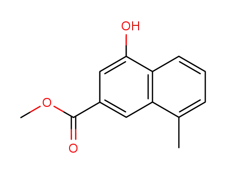 methyl 4-hydroxy-8-methyl-naphthalene-2-carboxylate