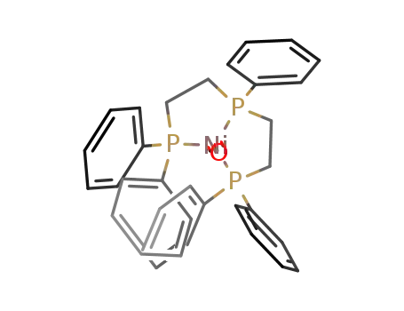 Molecular Structure of 33847-65-3 ([Ni(bis(2-dipehnylphosphinoethyl)phenylphosphine)(CO)])