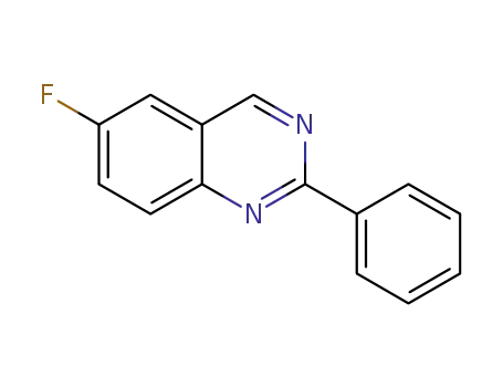 Molecular Structure of 1399327-71-9 (6-fluoro-2-phenylquinazoline)