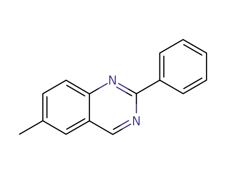 Molecular Structure of 121910-86-9 (6-METHYL-2-PHENYLQUINAZOLINE)