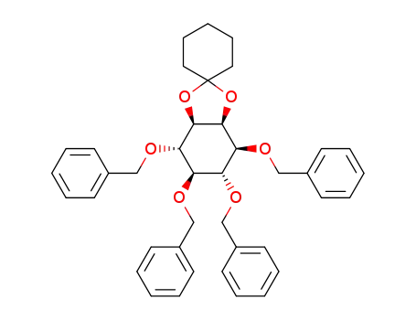 1,4,5,6-tetra-O-benzyl-2,3-O-cyclohexylidene-sn-myo-inositol