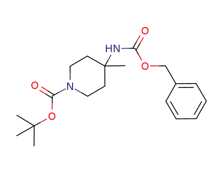 4-BENZYLOXY-CARBONYL-AMINO-1-N-BUTOXY-CARBONYL-4-METHYL PIPERIDINE