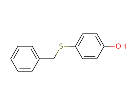 Molecular Structure of 30519-03-0 (4-(BENZYLTHIO)PHENOL)