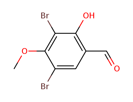 3,5-DIBROMO-2-HYDROXY-4-METHOXYBENZALDEHYD E, 97%