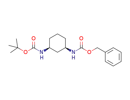 [3-(1S,3R)-benzyloxycarbonylaminocyclohexyl]-1-carbamic acid tertbutyl ester