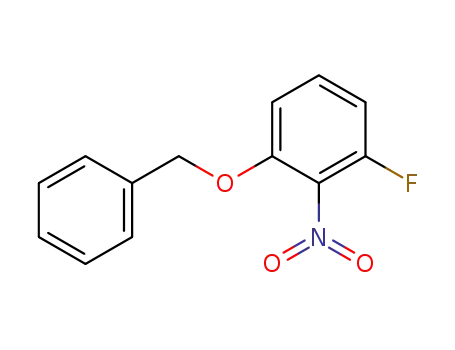 Benzene, 1-fluoro-2-nitro-3-(phenylmethoxy)-