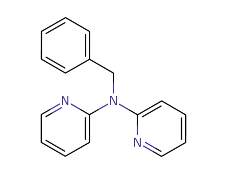 Molecular Structure of 26422-90-2 (2-Pyridinamine, N-(phenylmethyl)-N-2-pyridinyl-)