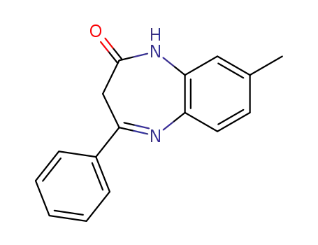 2H-1,5-Benzodiazepin-2-one, 1,3-dihydro-8-methyl-4-phenyl-