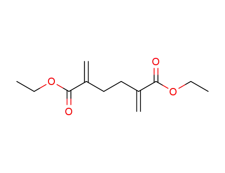 Molecular Structure of 32670-57-8 (Hexanedioic acid, 2,5-bis(methylene)-, diethyl ester)