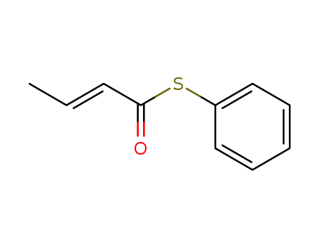 2-Butenethioic acid, S-phenyl ester, (2E)-