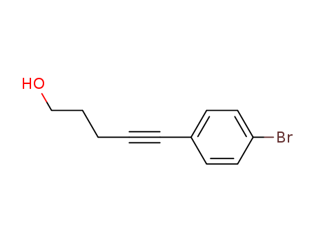 4-(4-bromophenyl)-4-pentyn-1-ol