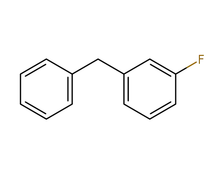 Molecular Structure of 1496-00-0 (1-Fluoro-3-benzylbenzene)