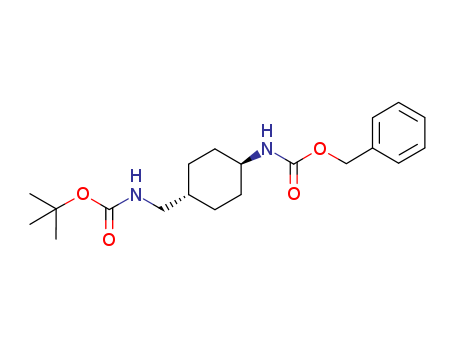 CarbaMic acid,[trans-4-[[[(1,1-diMethylethoxy)carbonyl]aMino]Methyl]cyclohexyl]-, phenylMethyl ester