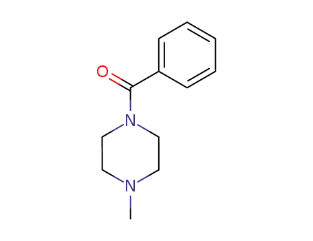 Molecular Structure of 7556-56-1 (Piperazine, 1-benzoyl-4-methyl-)