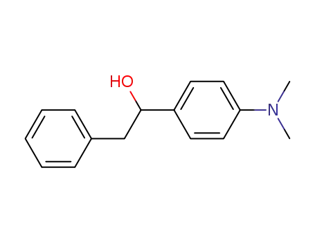 Molecular Structure of 31233-60-0 (Benzeneethanol, a-[4-(dimethylamino)phenyl]-)