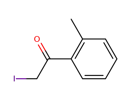 Molecular Structure of 81585-73-1 (Ethanone, 2-iodo-1-(2-methylphenyl)-)