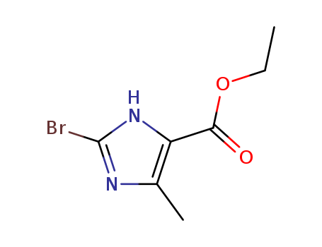 2-Bromo-5-methyl-4H-imidazole-4-carboxylic acid ethyl ester