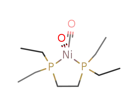 Molecular Structure of 108985-66-6 ((1,2-bis(diethylphosphino)ethane)Ni(CO)2)
