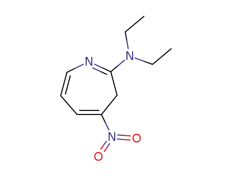 Molecular Structure of 111409-74-6 (3H-Azepin-2-amine, N,N-diethyl-4-nitro-)