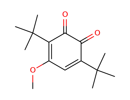 3,5-Cyclohexadiene-1,2-dione, 3,6-bis(1,1-dimethylethyl)-4-methoxy-